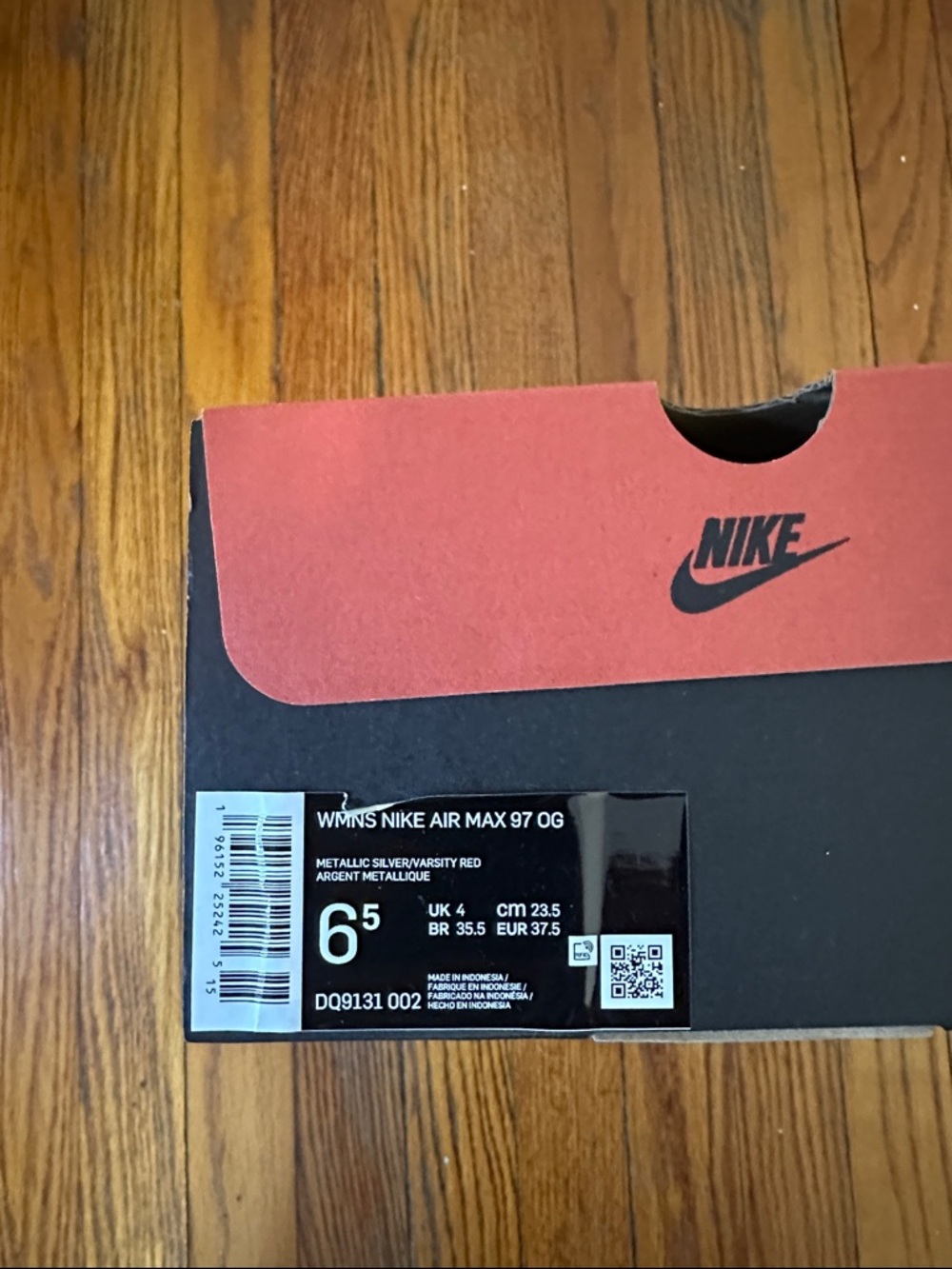 Women’s Nike Air Max 97 OG “Silver Bullet” - Picture 7 of 7